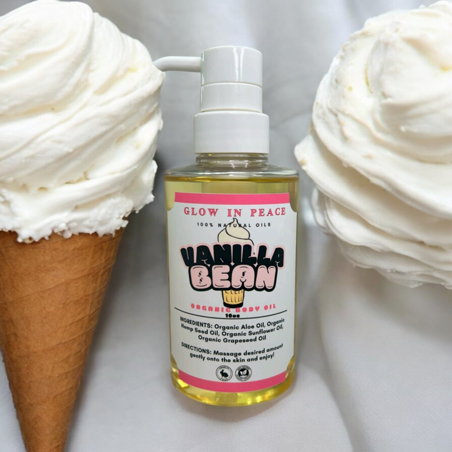 Vanilla Bean Body Oil 10oz