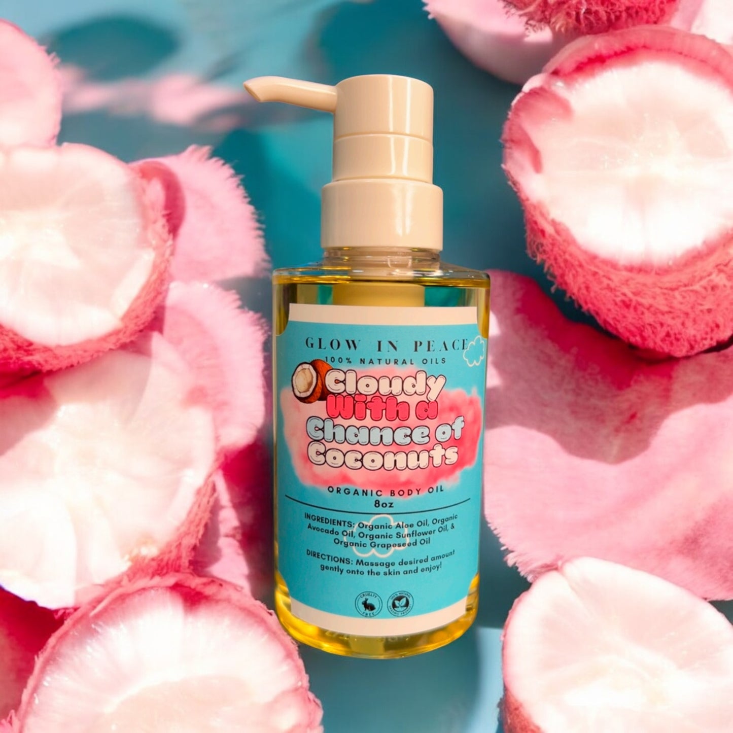 Cloudy With a Chance of Coconuts Body Oil 10oz