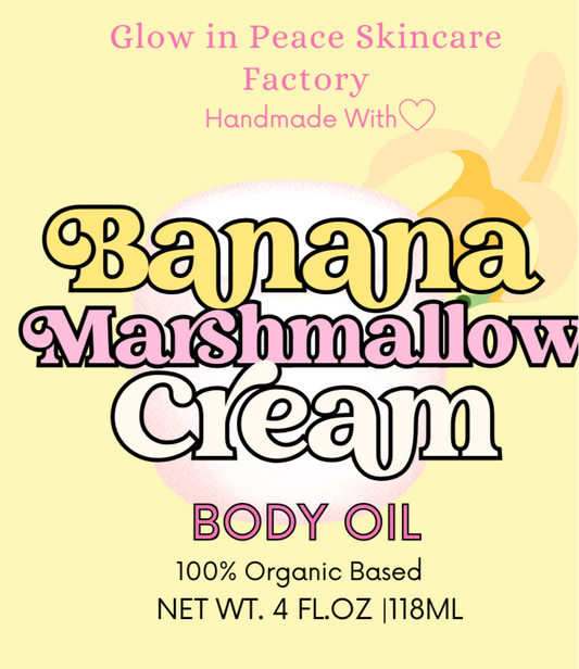 Banana Marshmallow Cream Body Oil