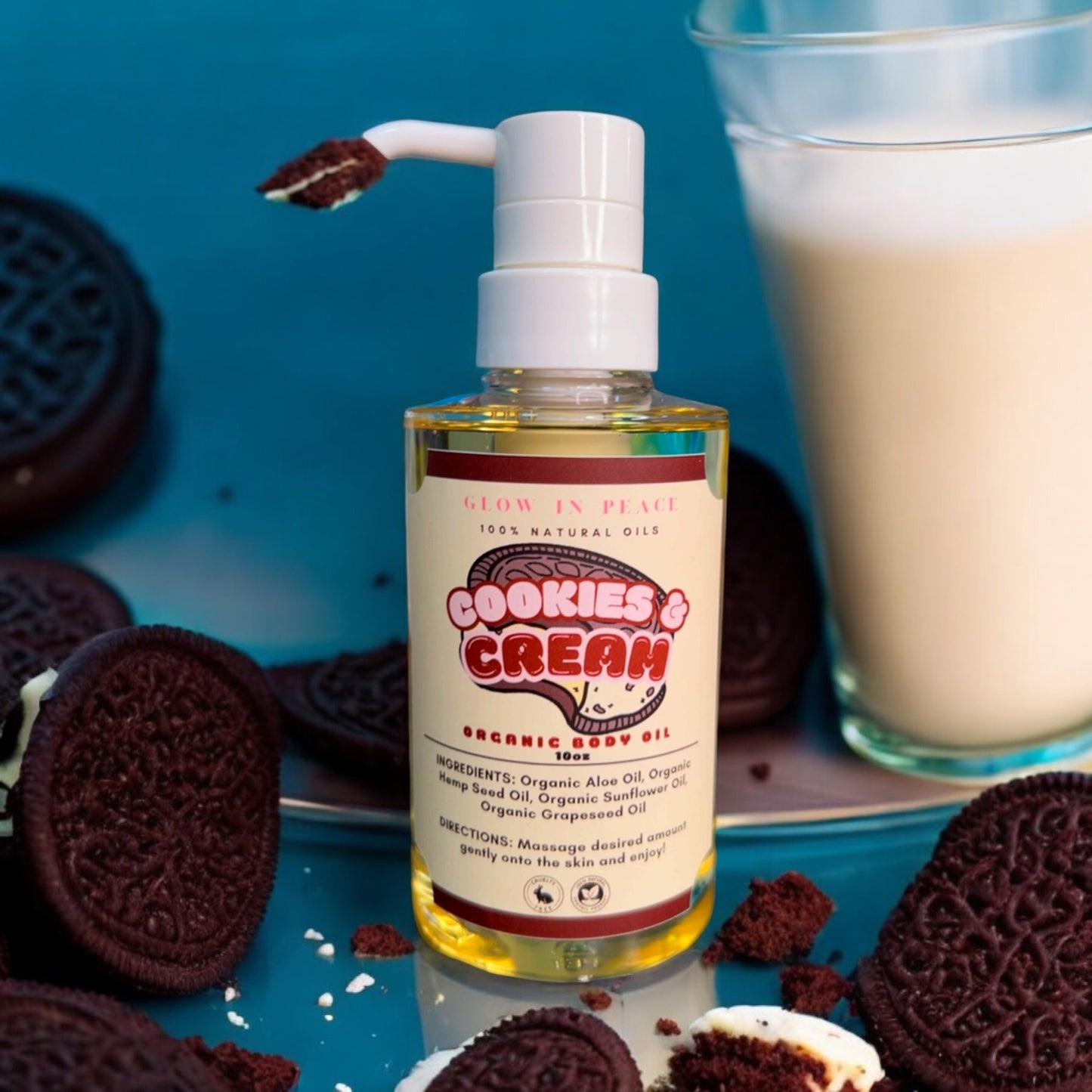 Cookies & Cream Body Oil 10oz