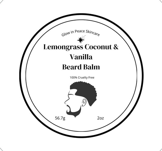 Lemongrass Coconut Vanilla Beard Balm