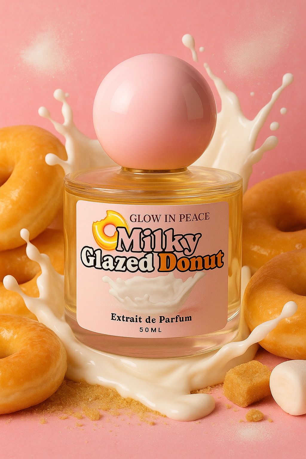 Milky Glazed Donut
