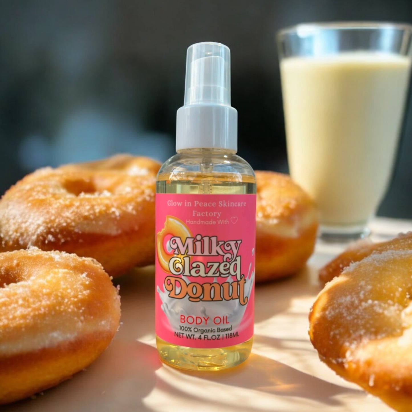 Milky Glazed Donut Body Oil