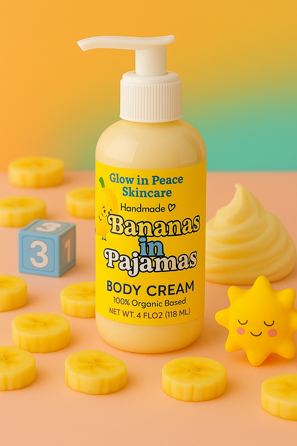 Bananas in Pajamas Body Cream