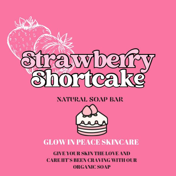 Strawberry Shortcake Soap Bar