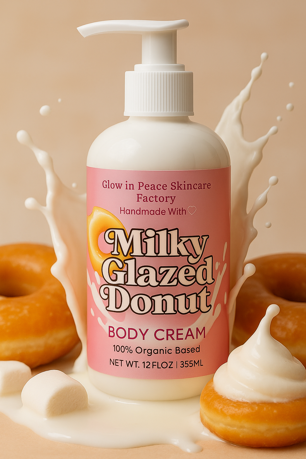 Milky Glazed Donut Body Cream