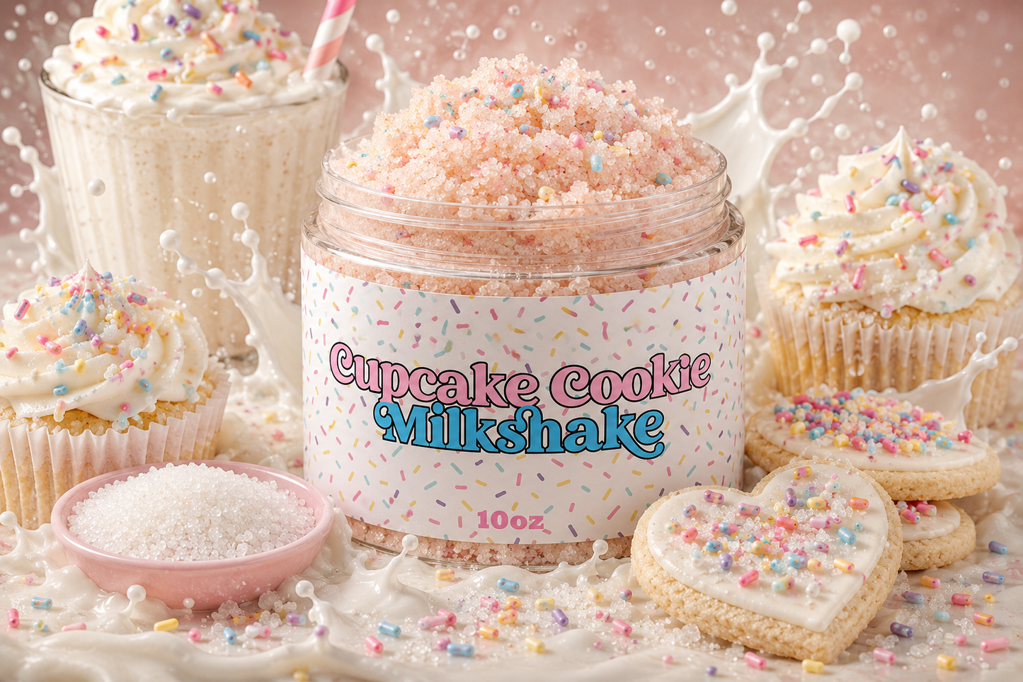 Cupcake Cookie Milkshake Sugar Scoops 🧁🥛 (Coming Soon)