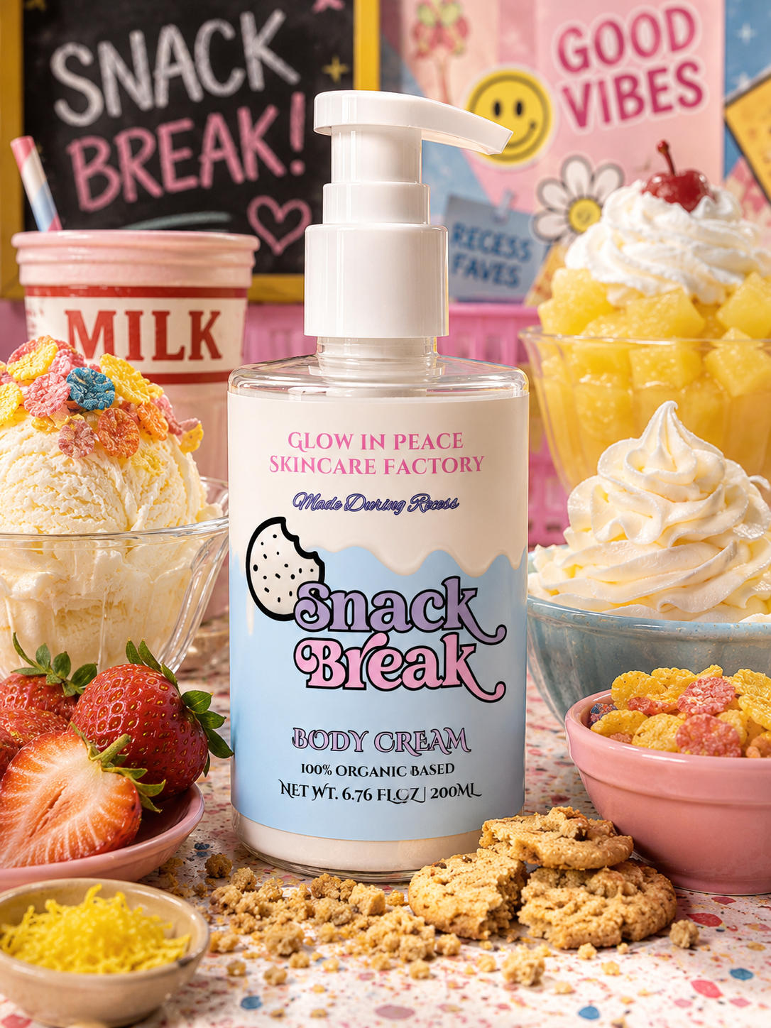 Snack Break Body Cream 🍪🥣🍨