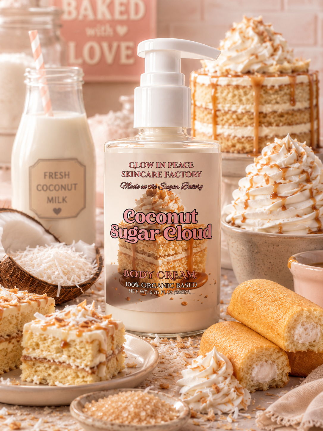 Coconut Sugar Cloud Body Cream