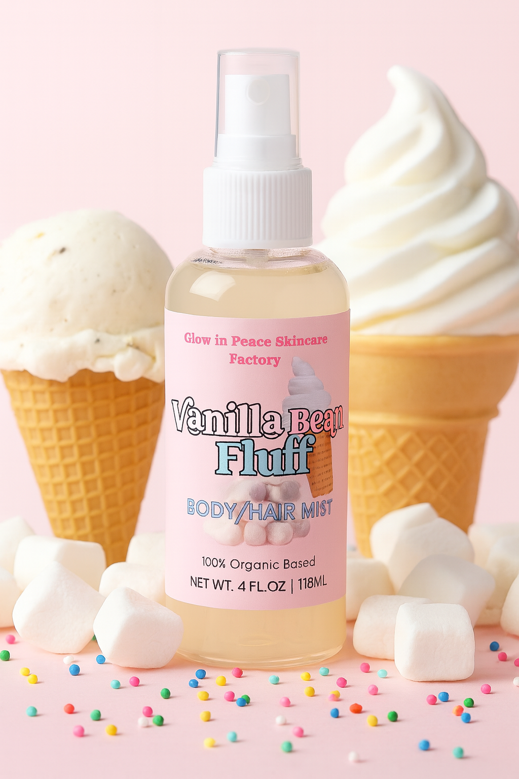 Vanilla Bean Fluff Body/Hair Mist
