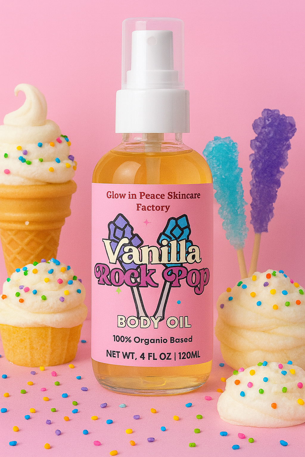 Vanilla Rock Pop Body Oil (Returning Soon)