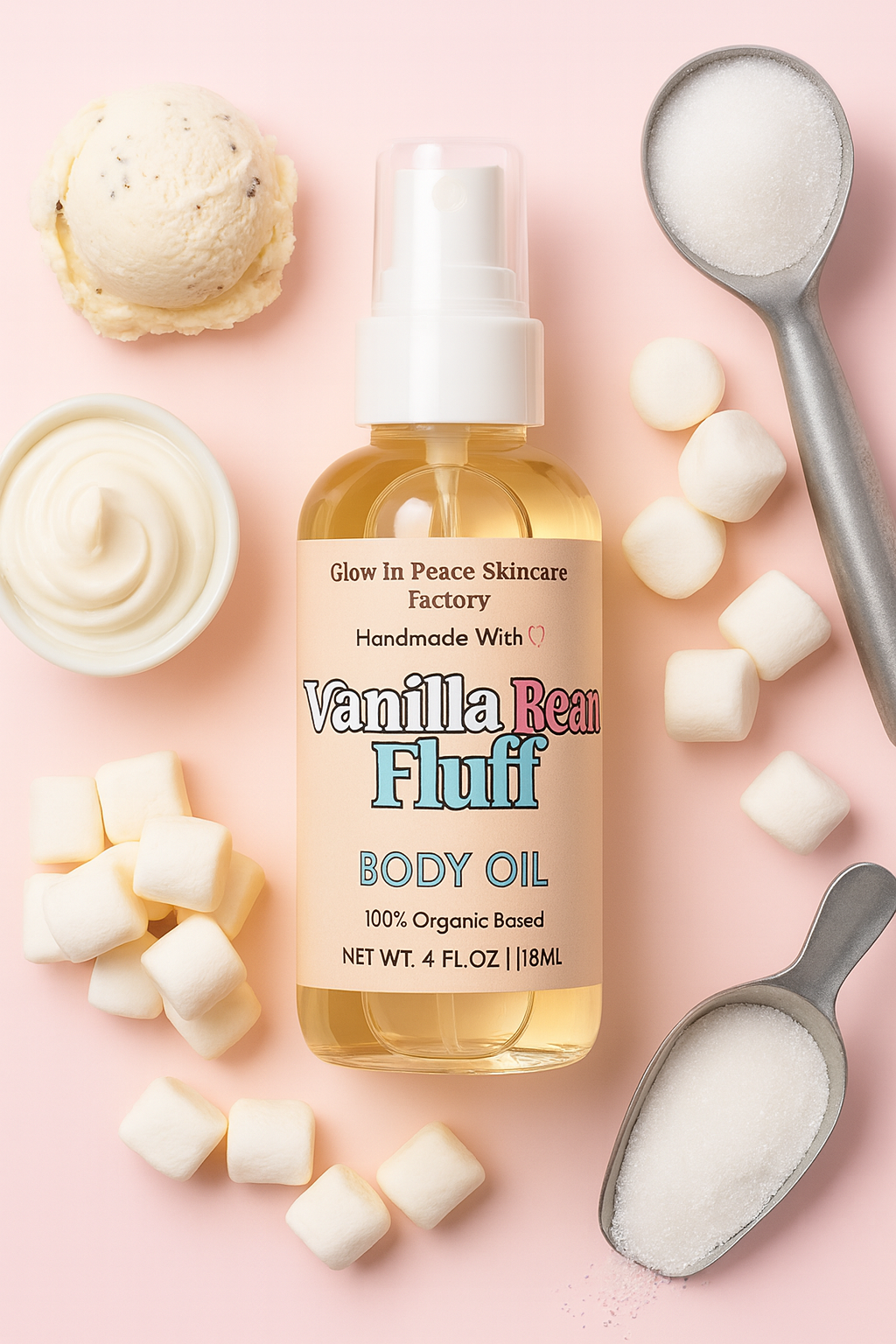 Vanilla Bean Fluff Body Oil