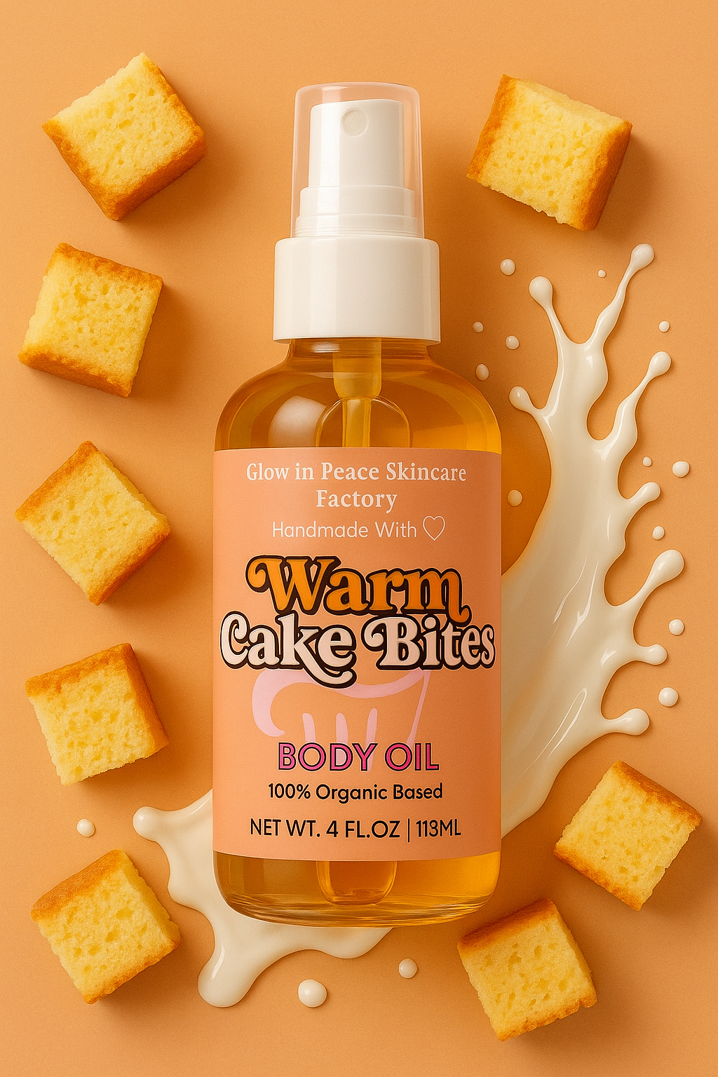 Warm Cake Bites Body Oil