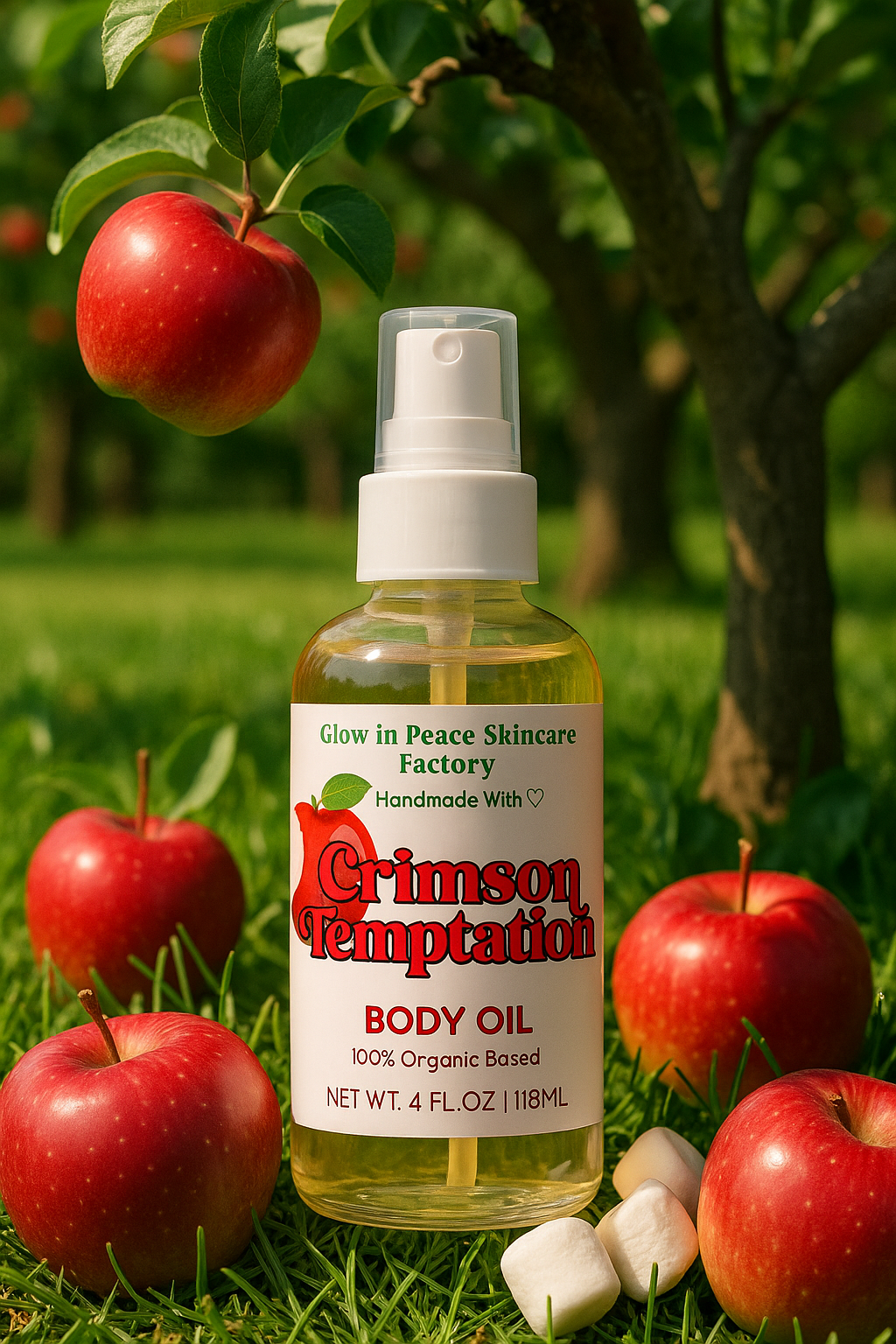 Crimson Temptation Body Oil