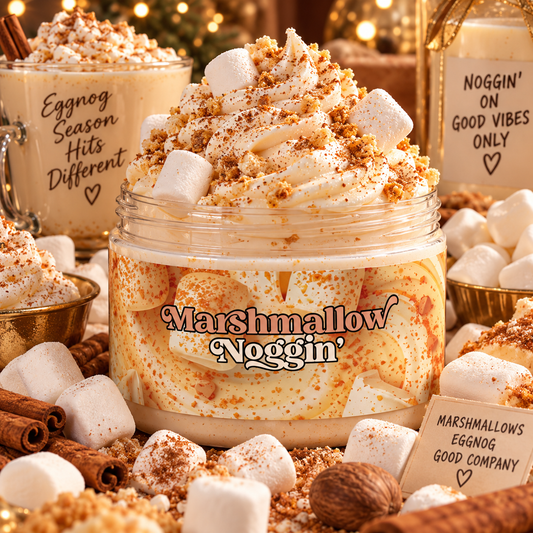 Marshmallow Noggin’ Glow Frosting