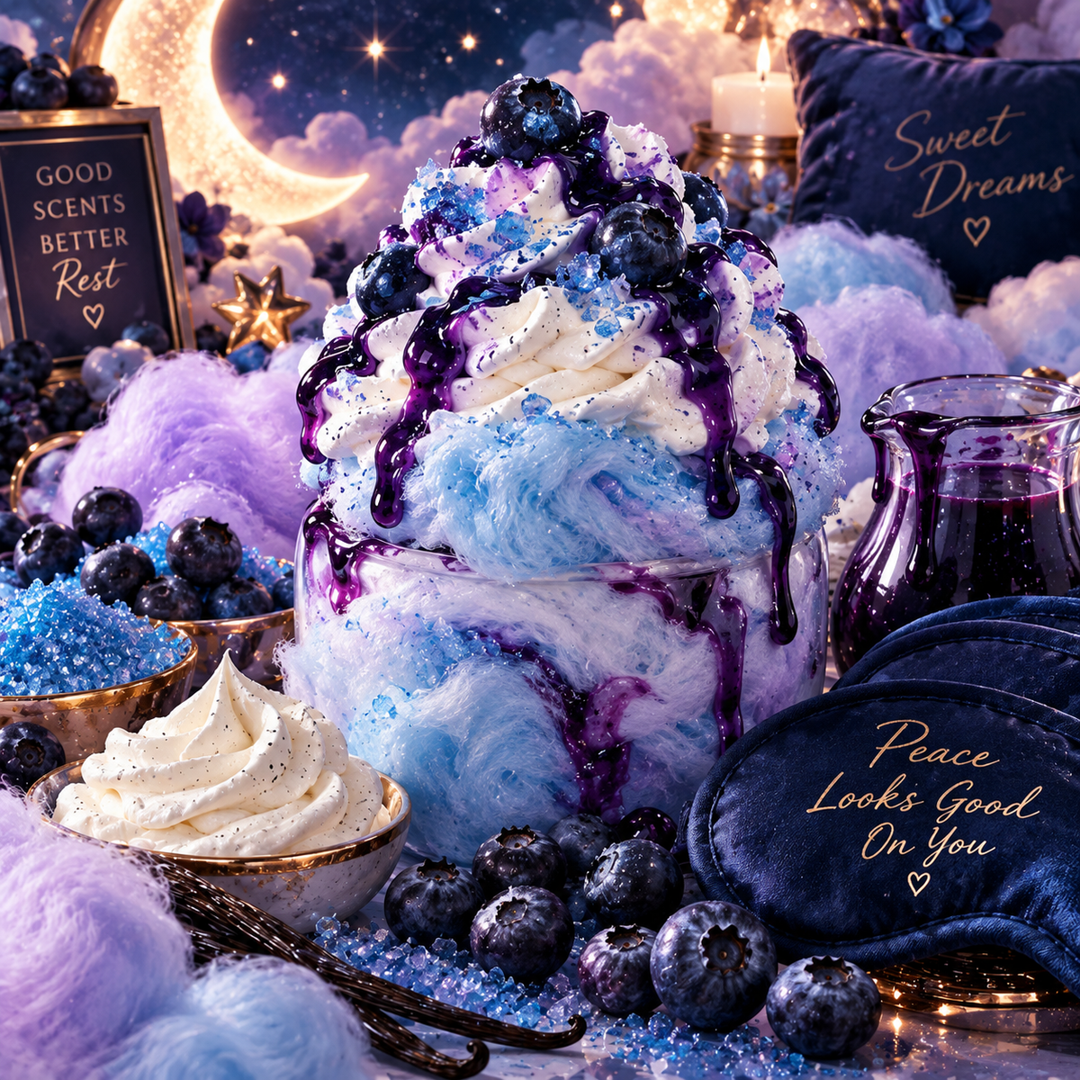 Don’t Blue My Peace Magnesium Soufflé 🫐☁️💙