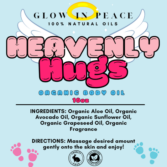 Heavenly Hugs Body Oil 10oz