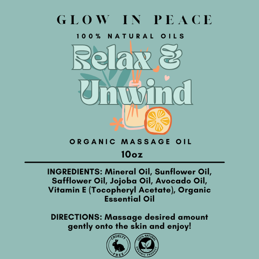 Relax & Unwind Body Oil 10oz