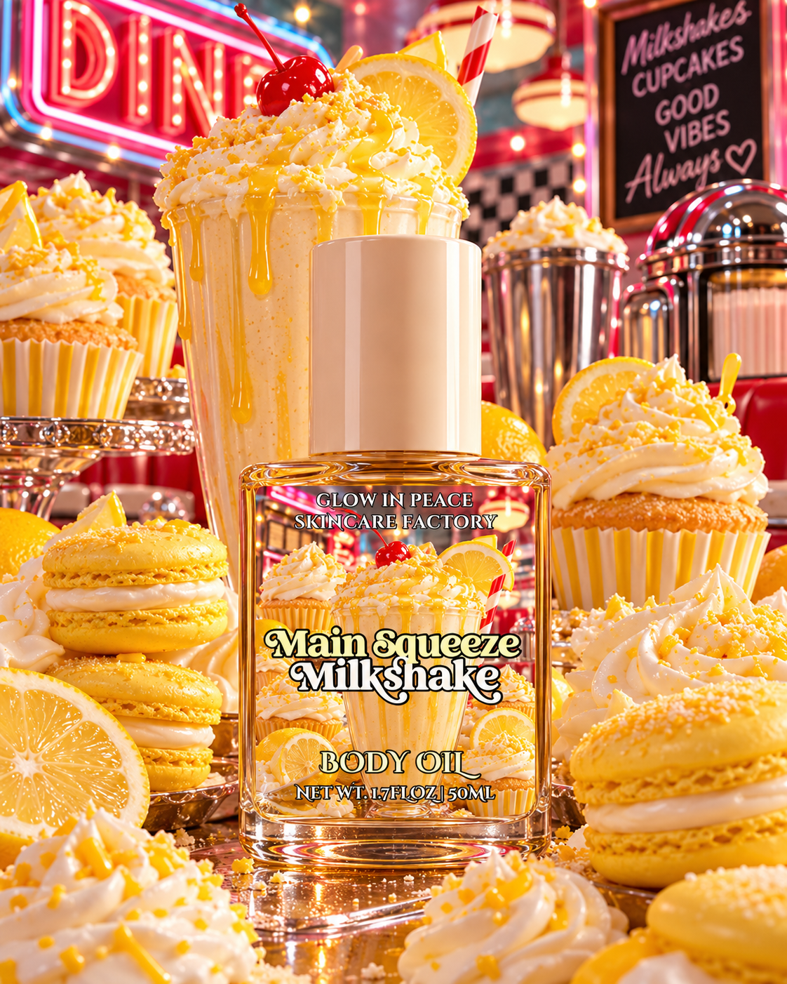 Main Squeeze Milkshake Body Oil