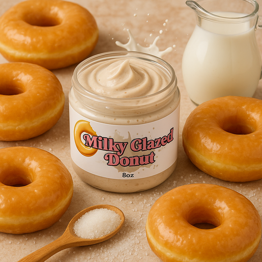 Milky Glazed Donut