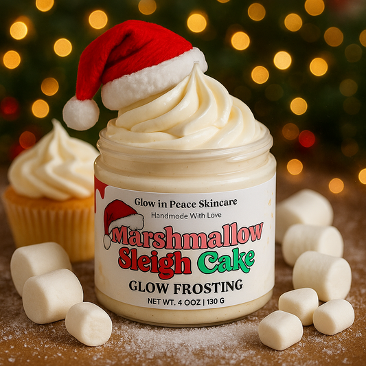 Marshmallow Sleigh Cake