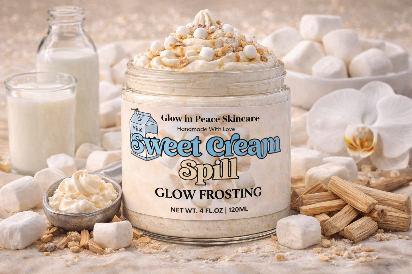 Sweet Cream Spill 🥛