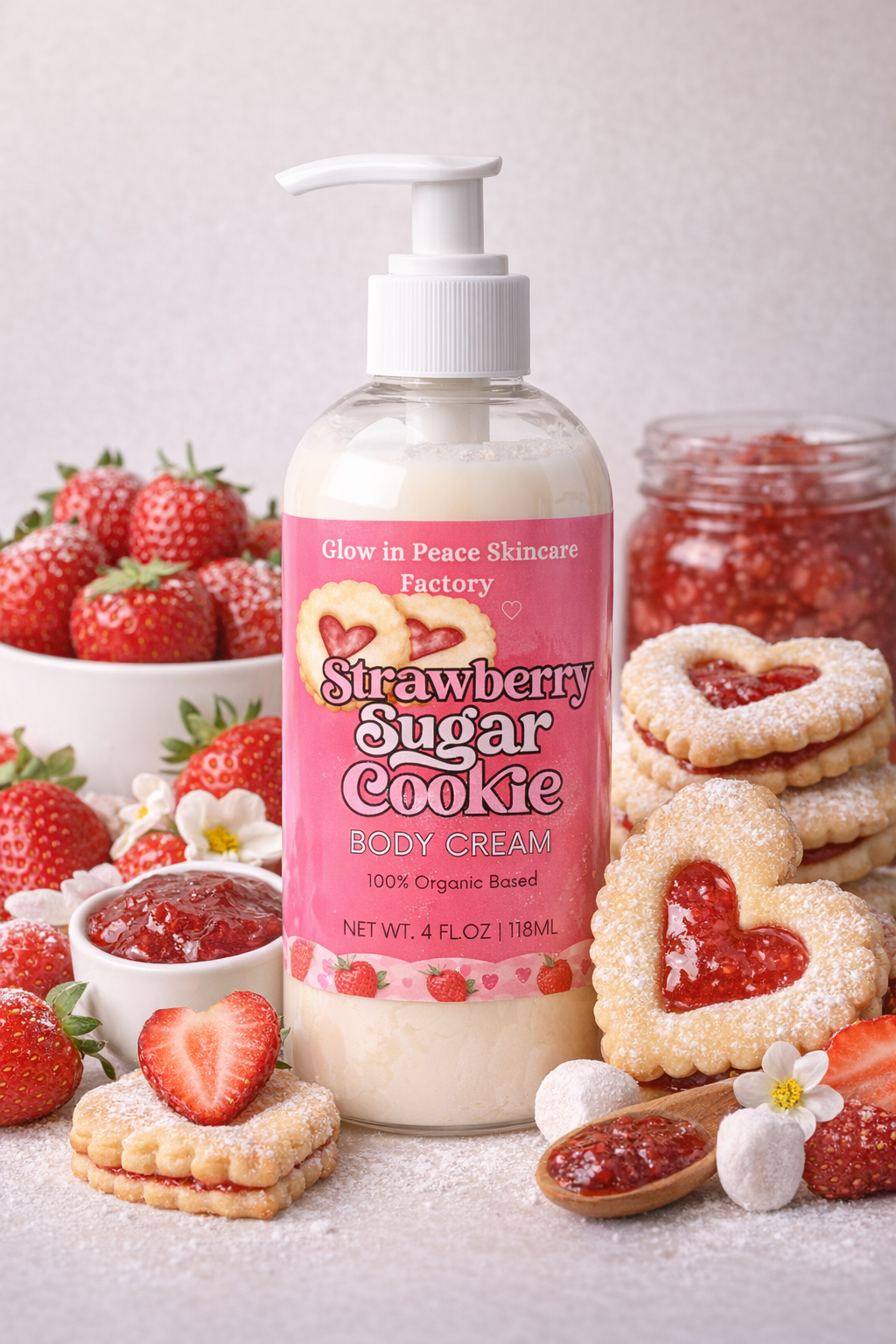 Strawberry Sugar Cookie Body Cream