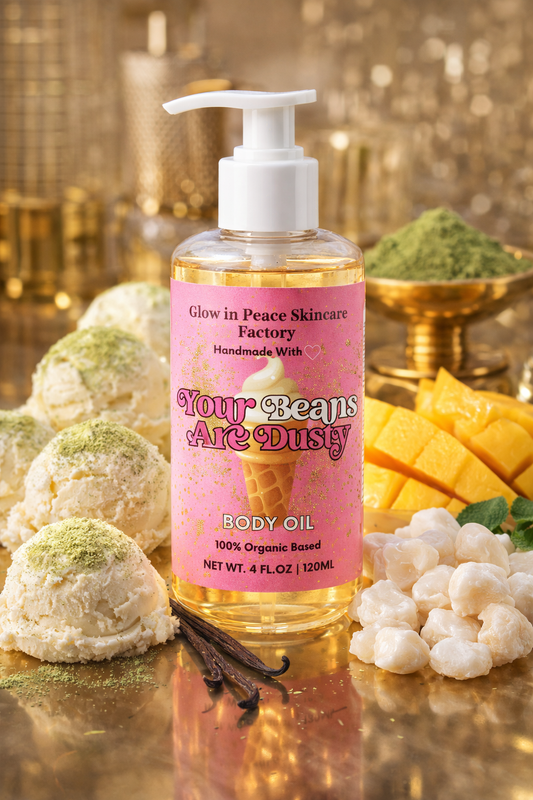 Your Beans Are Dusty Body Oil