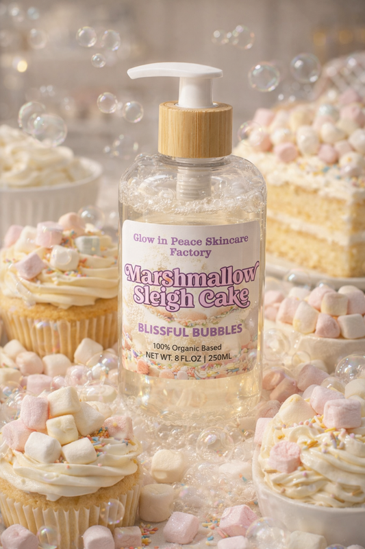 Marshmallow Sleigh Cake Blissful Bubbles🧁 🫧