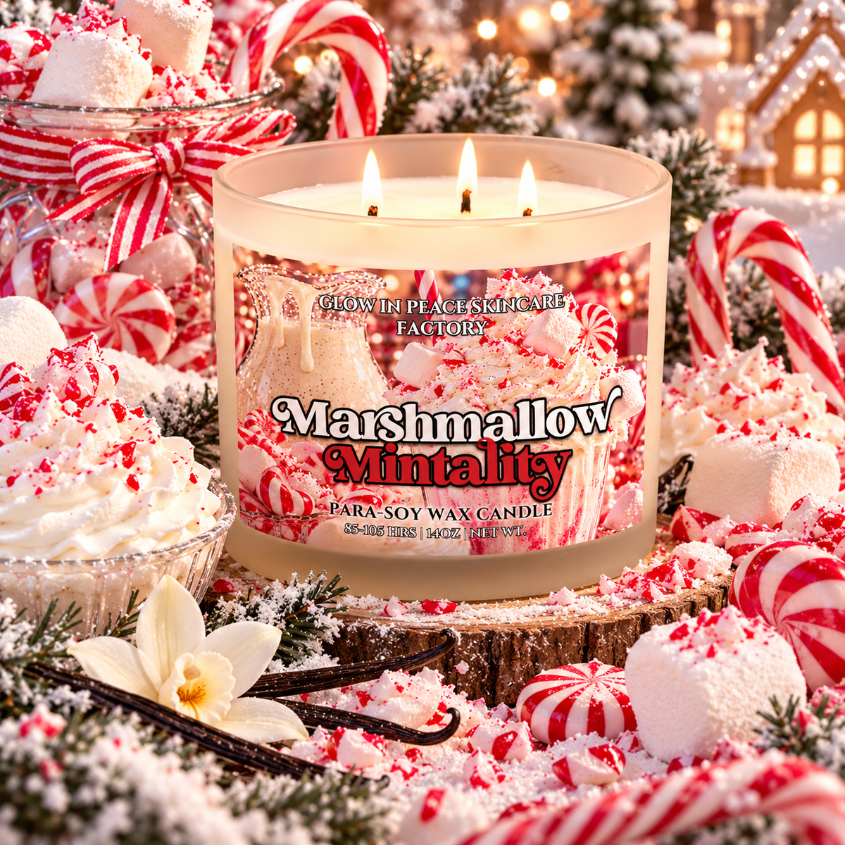 Marshmallow Mintality Candle